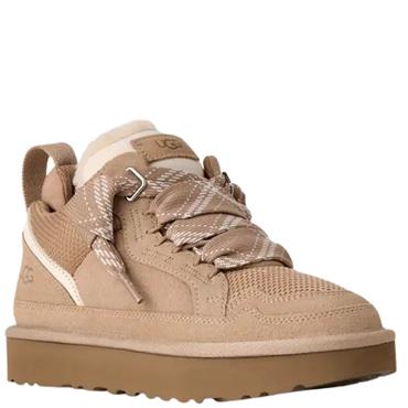 UGG WOMENS LACE TRAINER - SAND